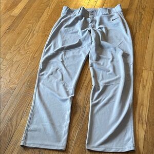 Nike Light Gray baseball pants